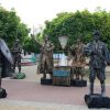 У Хмельницькому у День Героїв відбувся перформанс живих скульптур (Фото)